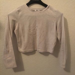 White full sleeve top